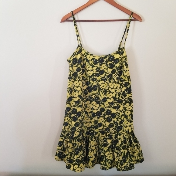 NWT Urban Outfitters Modern Sundress Floral Abstract Dress - Picture 6 of 10